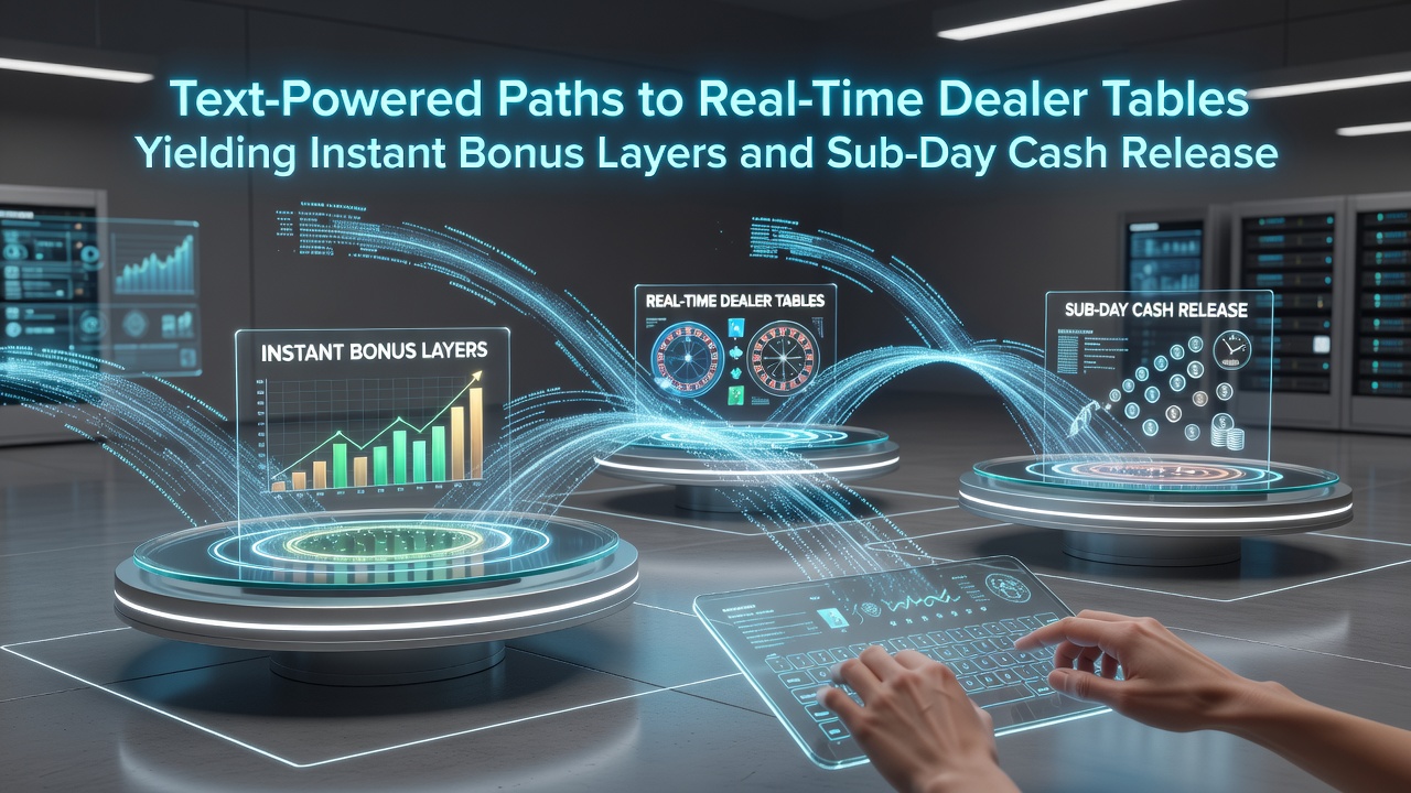 Dashboard view of live dealer table with overlaid bonus notifications and withdrawal status indicators on a smartphone
