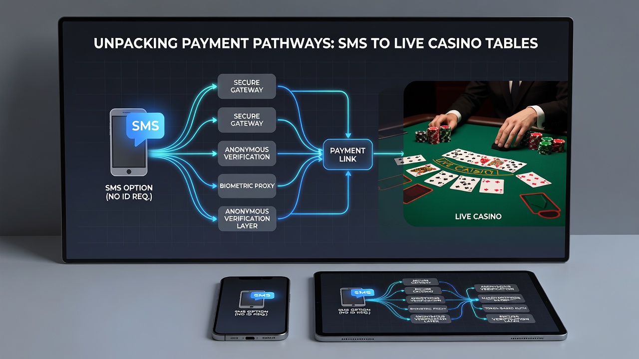 Diagram showing same-day withdrawal pathways from live dealer accounts back through mobile billing networks with time-stamped settlement steps