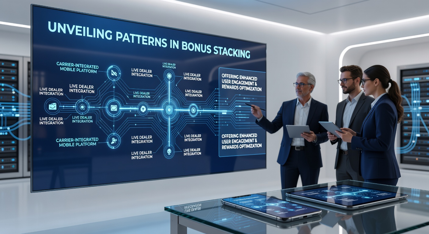Analytics dashboard displaying bonus stacking timelines and settlement speeds on carrier-integrated mobile casino platforms